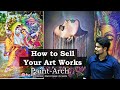 How to sell Paintings and drawings Online and Offline | sanjeev kumar | techniques |sahu foundations