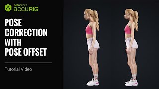 Correct Poses for Rigged 3D Models with Free Auto-Rigging Tool | AccuRIG screenshot 2