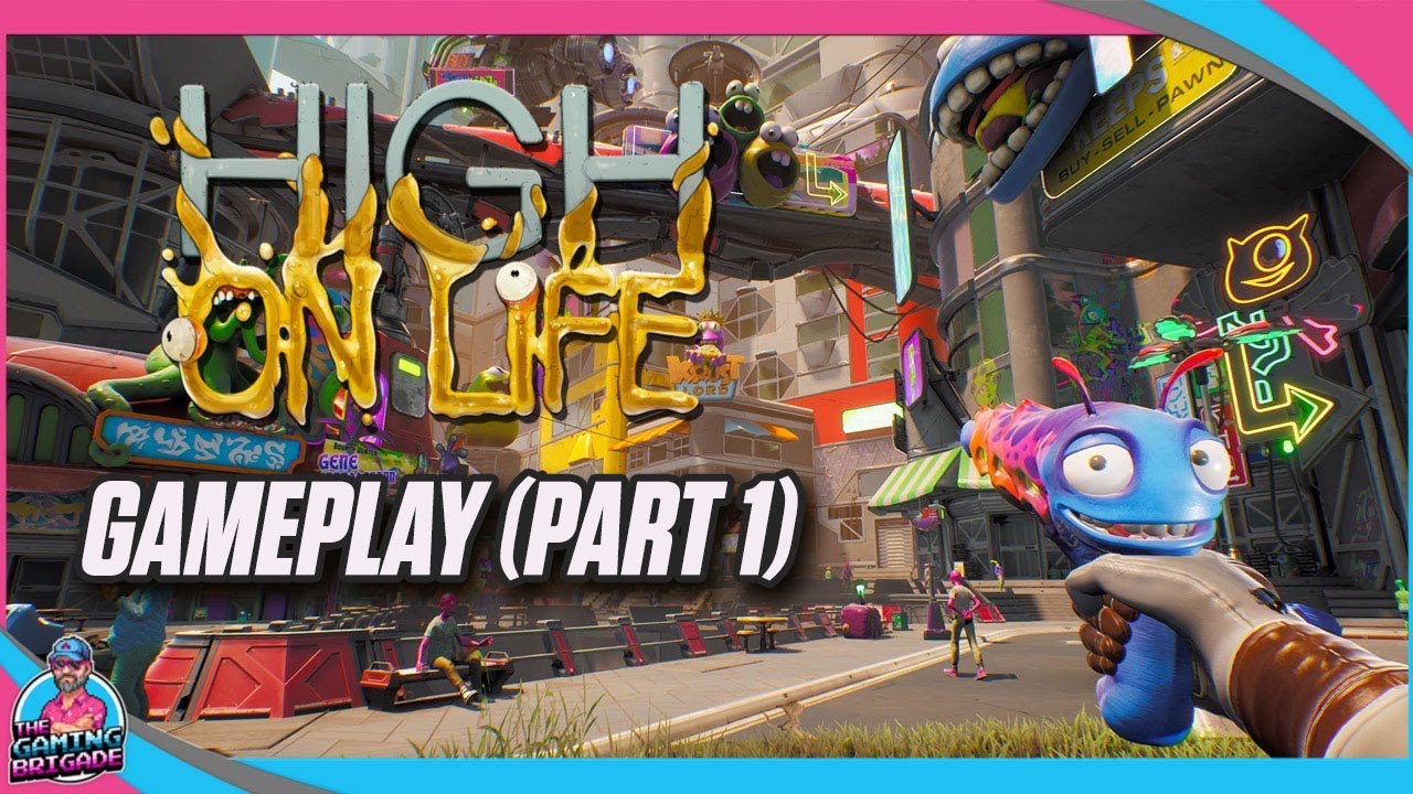 HIGH ON LIFE Gameplay Walkthrough Part 1 FULL GAME [4K 60FPS PC] - No  Commentary 