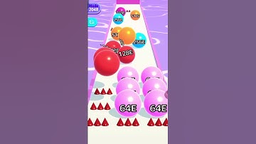 Ball Run 2048 - Gameplay Walkthrough Part 64B Infinity Mode New Best Record 4096AN (iOS, Android)