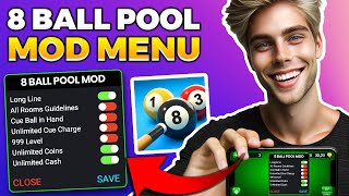 8 BALL POOL MOD MENU APK 2024 ✔️ (Unlimited Money, Long Lines, Max Power, Level 999) iOS & Android