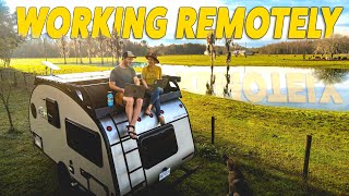 How We Work from Our RV (Starlink, Solar Power, & Patience)