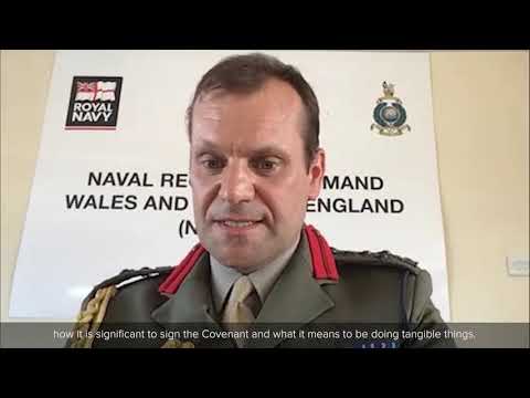 Highways England re-sign the Armed Forces Covenant
