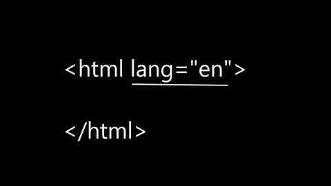 How to use lang attribute in HTML [Learn html 004 ]