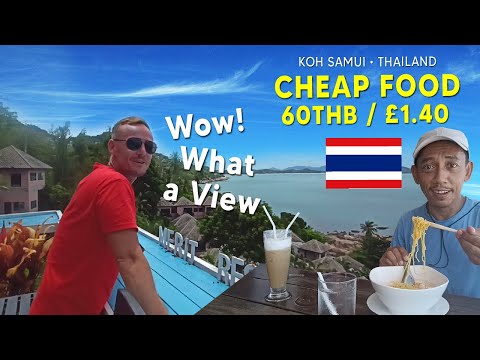Where To Find Cheap Food With A Great View - Koh Samui, Thailand