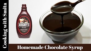 A simple homemade hershey’s chocolate syrup recipe without any
preservatives or chemicals. it requires very few ingredients, and
takes just 5 minutes to g...