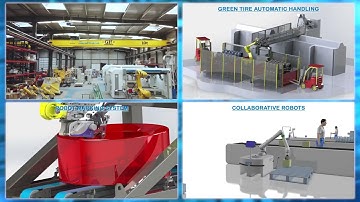 Industrial automation and robotics in tire sector. DESMASA