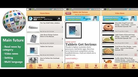 News App Android, source code - sellmyapp.com