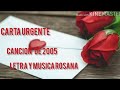 Carta urgente de rosana versin sil cover subtitulos en ingls