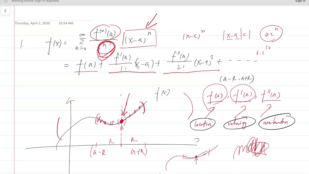 11.10 Part 2 Application of Taylor Series YouTube