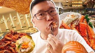 Trying Most of the Bacchanal Buffet in Las Vegas by Myself by James & Mark 5,628 views 11 months ago 12 minutes, 47 seconds