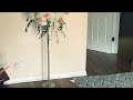 DIY - Home Depot tall centerpiece stand |DIY- Tall stand less than $3| DIY cement & PVC pipe part 1
