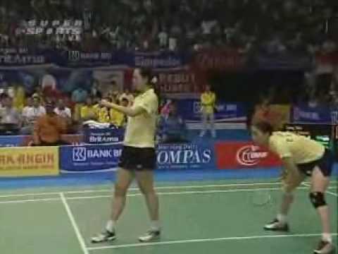 uber cup 2008 WDF vita marissa/lilyana natsir vs y...