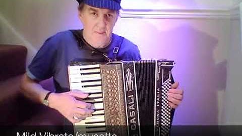 Four Tunings for accordions compared