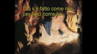 Video thumbnail of "Dio s'è fatto come noi"