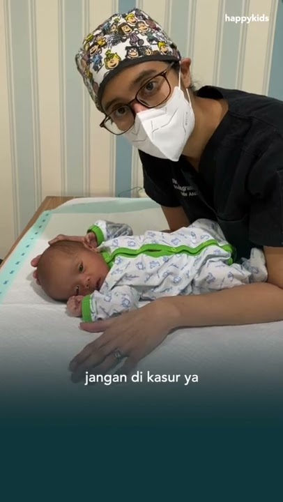 Cara Menengkurapkan Bayi #shorts