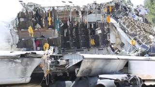 &quot;War of the Worlds&quot; (airplane crash set) on Universal Studios