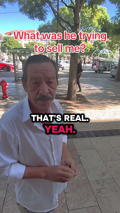 What is he trying to sell me?