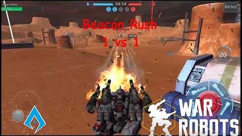 War Robots 1 vs 1 Beacon rush Battle