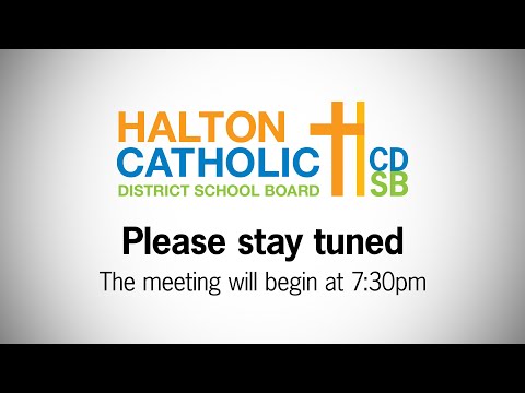 April 20, 2021 Board Meeting of the Halton Catholic District School Board