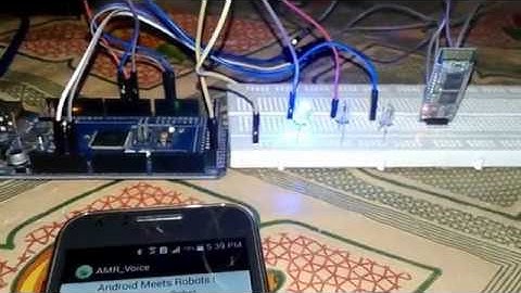arduino + Voice recognition Light Controll System