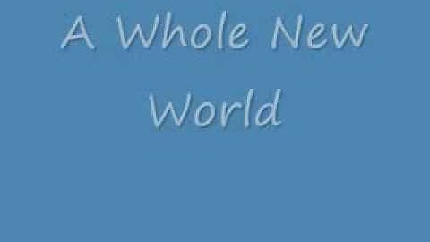 Download A Whole New World Lyrics Mp3 Free And Mp4