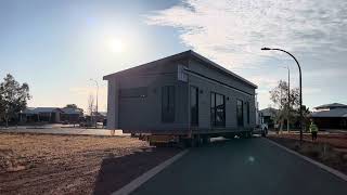 Part of Sun Smart Home has arrived in Karratha by Phil Edman