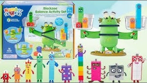 30 Minutes Compilation Unboxing Character Numberblocks Friends Activity Set! Satisfying ASMR Video