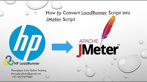 How to Convert LoadRunner Script into JMeter Script