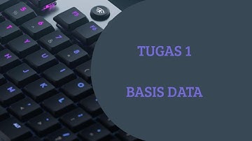 Tugas 1 Basis Data - STSI4105 Entity Relationship Diagram (ERD) pada contoh kasus perguruan tinggi