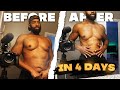 I LOST 11LBS IN 4 DAYS  - STEP BY STEP CHEAT FOOD WEEK  RECOVERY PLAN