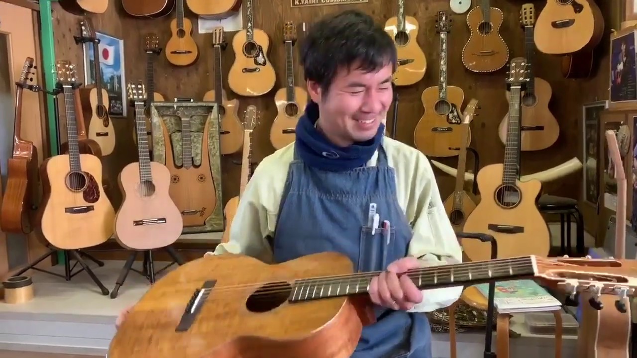 K.Yairi Custom Shop - NY0021K - Akinobu Machimae - YouTube