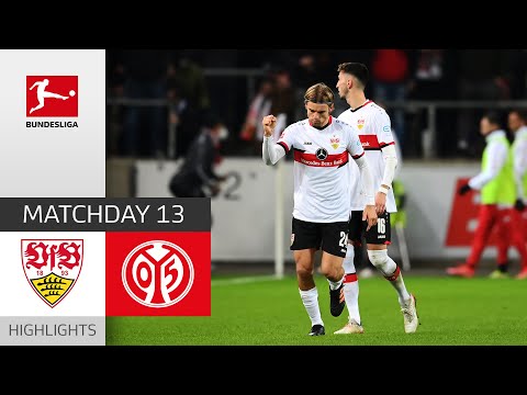 VfB Stuttgart - 1. FSV Mainz 05 2-1 , Highlights , Matchday 13 – Bundesliga 2021/22