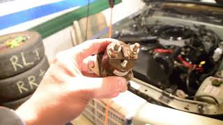 1985 Mercury Cougar Stuck Starter Solenoid