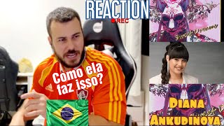 REACTION Diana Ankudinova - Sweet Dreams | Диана Анкудинова | MASKED SINGER SHOW |😮😮| REACT | 🇧🇷#185