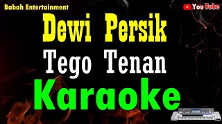 Dewi persik - Tego tenan karaoke || Babah Entertainment