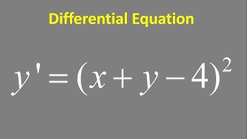 Reducible to separable differential equation y