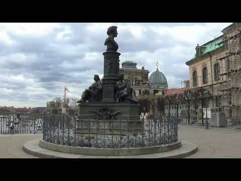 Дрезден - восставший из руин. Экскурсия из Праги в Дрезден. Dresden - the city risen from the ruins