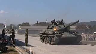 今津駐屯地 戦車爆走っ! 陸上自衛隊 創立64周年記念行事 2016年10月16日 戦車入場 演習