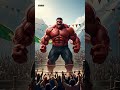 Red hulk vs Green hulk 💪 😳