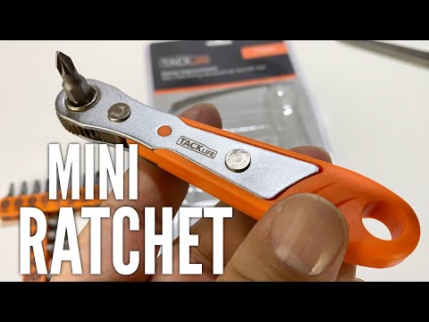 MulWark 11pc 1/4 Mini Ratchet Wrench Close Quarters Pocket Screwdriver Set  with High Torque 