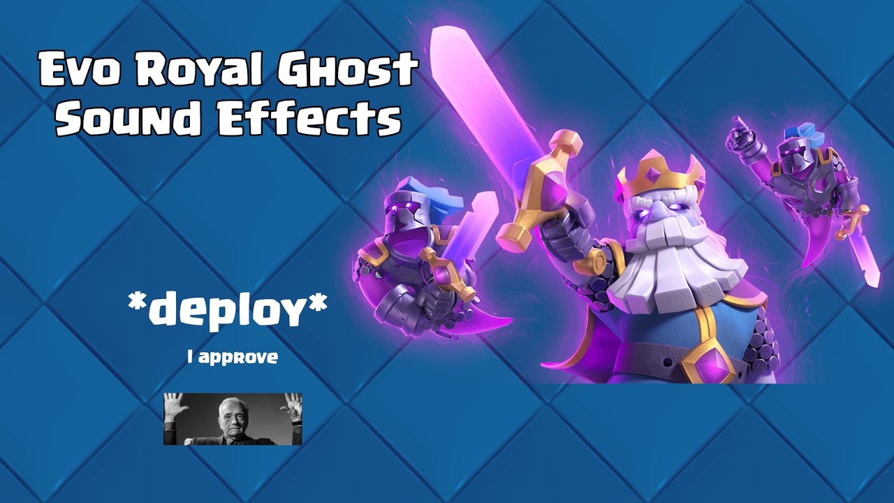 Clash Royale - All Evolution Royal Ghost sound effects 