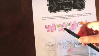 Shading and Blending Colored Pencils Adult Coloring Books