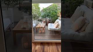 Latest Balcony Decor- When Living Extends From Interior To Exterior Balcony-The Second Living Room