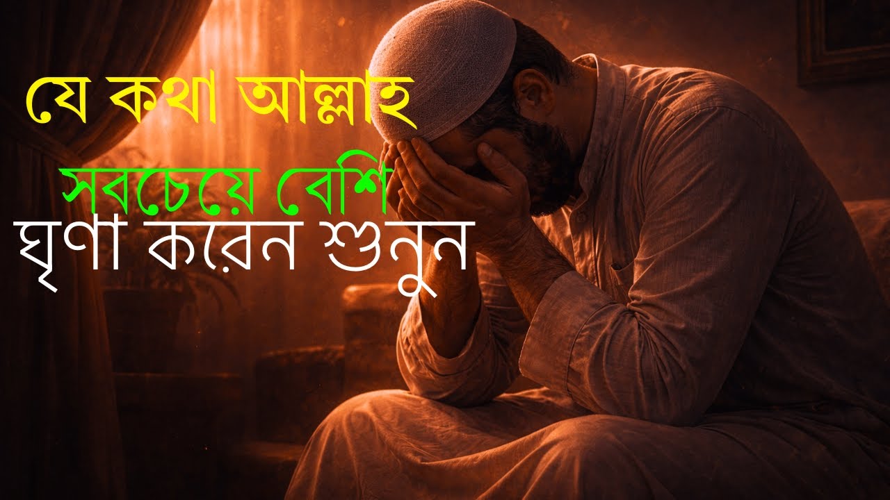 যে কথা আল্লাহ সবচেয়ে বেশি ঘৃণা করেন | কুরআন ও হাদিসের সতর্কবাণী