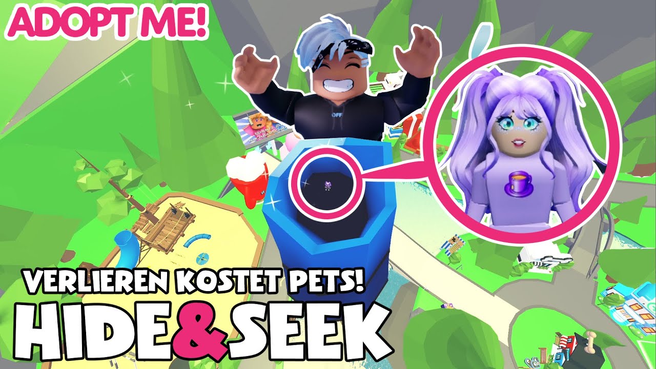 HIDE & SEEK in Adopt me! Aber ich muss Kaan Pets schenken!