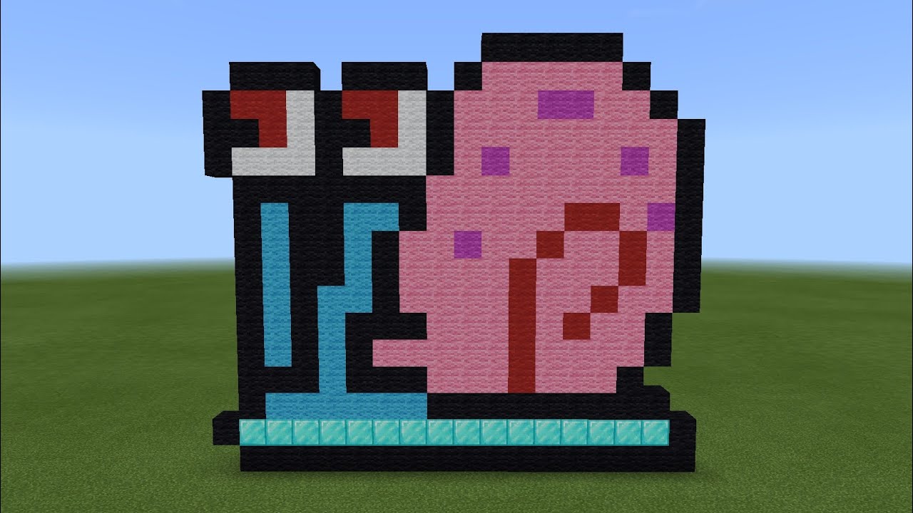 Featured image of post Minecraft Pixel Art Queen : Minecraft pixel art of quagsire done by hand!