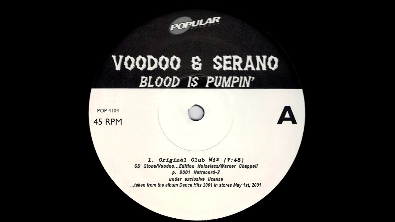 Voodoo & Serano Blood Is Pumping (Original Club Mix) [HQ] YouTube