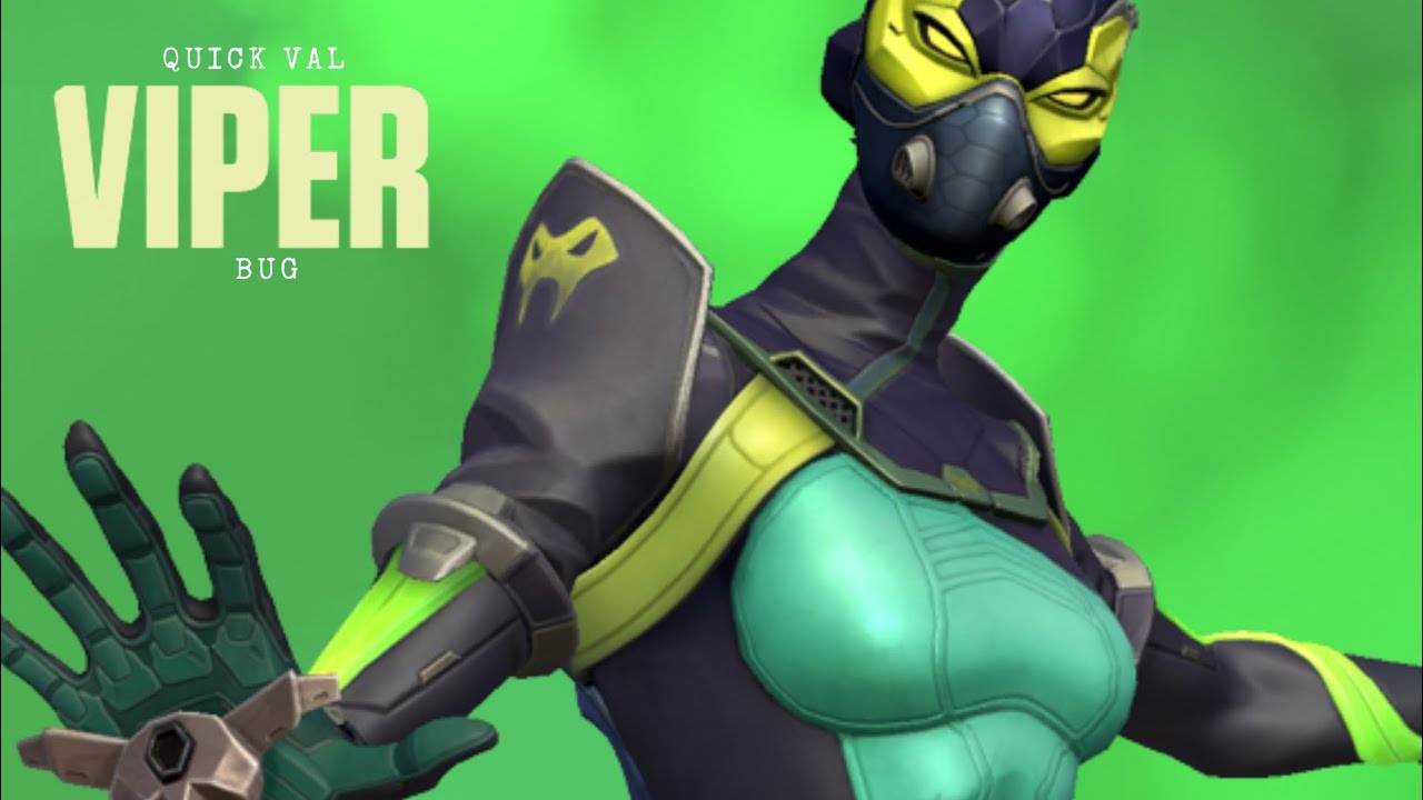 New Valorant Bug On Viper