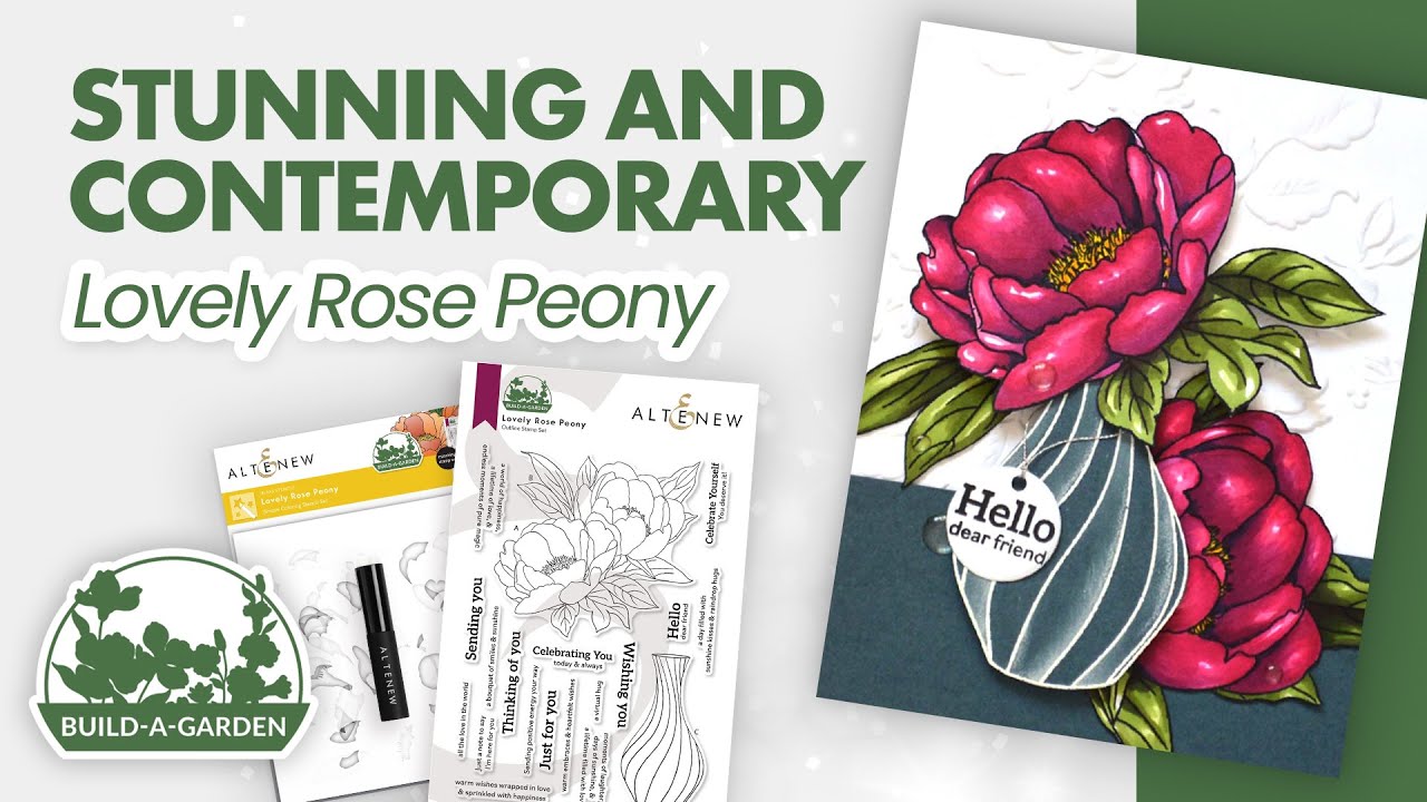 Build-A-Garden: Lovely Rose Peony